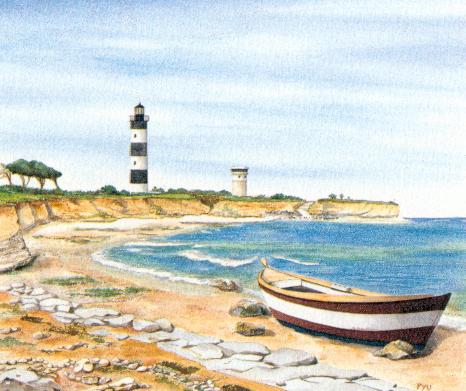 carte postale d'Oleron